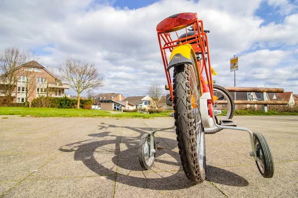 Aachen Alemania Marzo 2020 Una Hermosa Imagen Retrospectiva Una Bicicleta —  Fotos de Stock