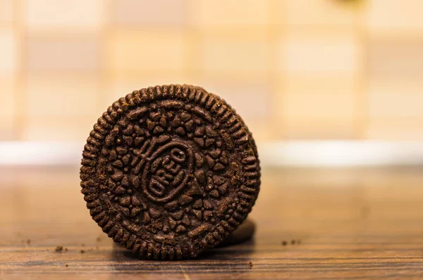 Poznan Pologne Févr 2019 Biscuit Croquant Oero Sur Une Table — Photo