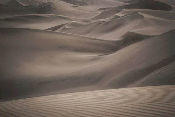 Een Prachtige Opname Van Zand Duin Woestijn — Stockfoto