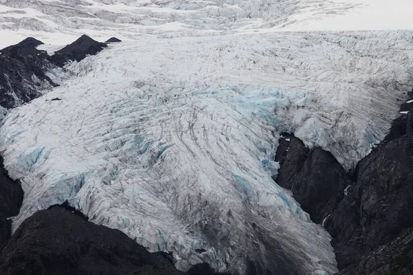 Arktické Ledovcové Pobřeží Horách Aljašce — Stock fotografie