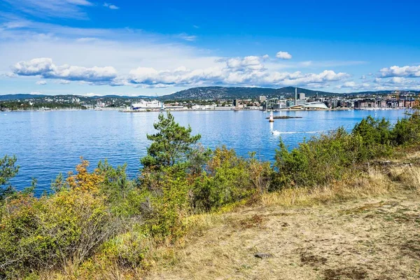 Ilha Hovedoya Durante Dia Oslo Noruega — Fotografia de Stock