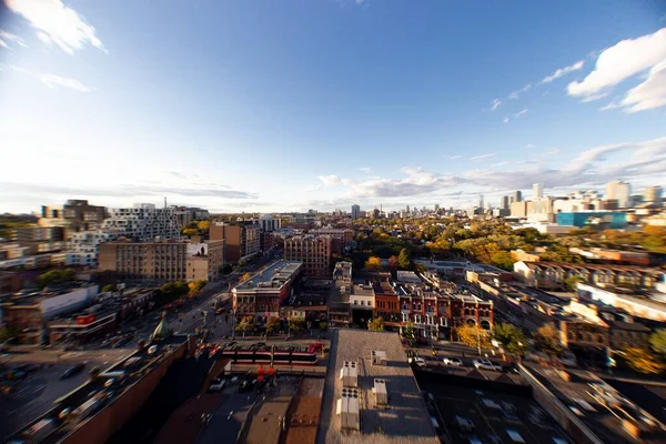 Toronto Cityscape Pohled Denní Letní Obloze — Stock fotografie