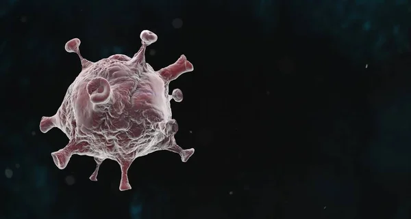 코로나 바이러스 유행병을 어두운 — 스톡 사진
