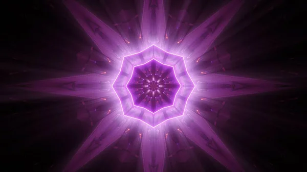 带有紫色激光灯的宇宙背景 完美的数字壁纸 — 图库照片
