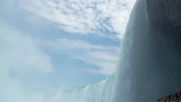 Widok Wodospad Niagara Letni Dzień Strony Kanadyjskiej — Zdjęcie stockowe