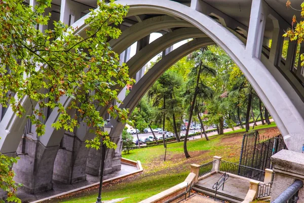 Arco Piedra Puente Parque España —  Fotos de Stock