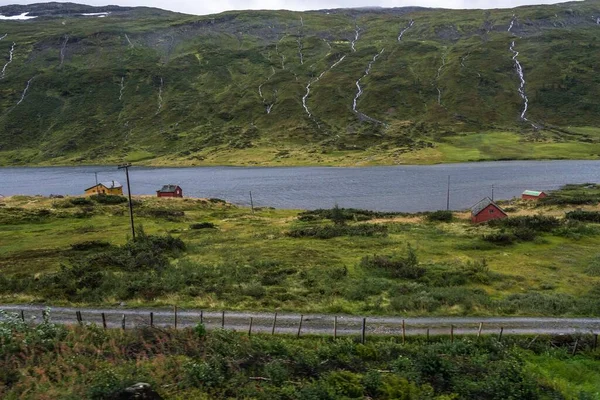 Paysage Pittoresque Parc National Hardangervidda Dans Centre Sud Norvège — Photo
