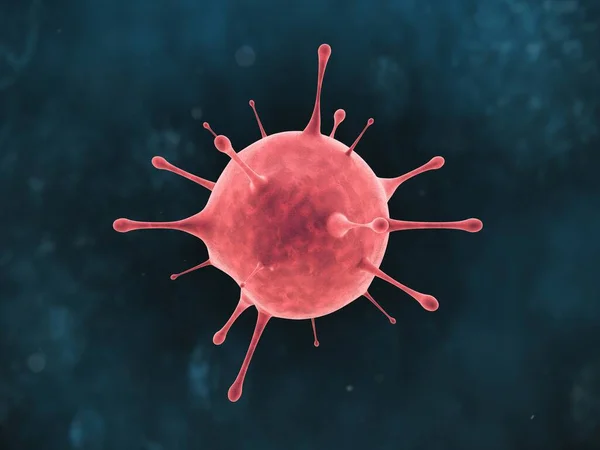 Grafická Ilustrace Pandemie Koronavirové Choroby Tmavém Pozadí — Stock fotografie