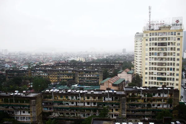Apartments Houses Cloudy Sky Vietnam — Stock Photo, Image