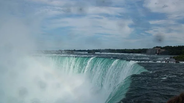 Views Niagara Fall Summer Day Canadian Side — Stock Photo, Image