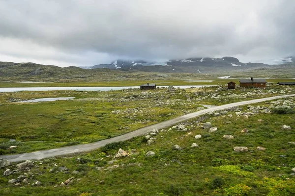 Malebná Krajina Národního Parku Hardangervidda Středním Jižním Norsku — Stock fotografie