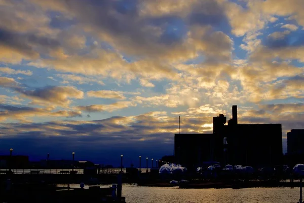 Tramonto Edifici Toronto — Foto Stock