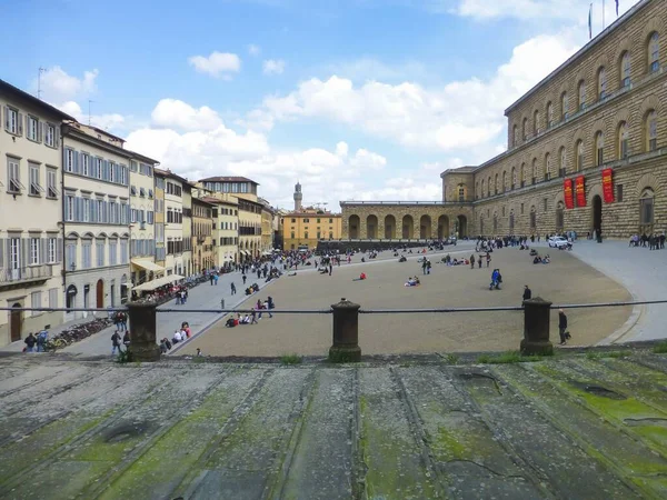 Palazzo Pitti Stad Florence Italië — Stockfoto