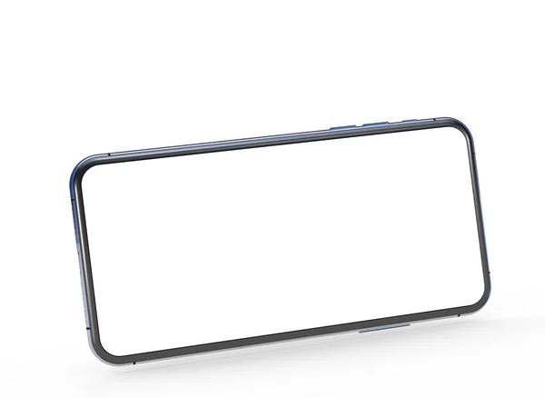 Smartphone Digital Isolado Moderno Fundo Branco — Fotografia de Stock