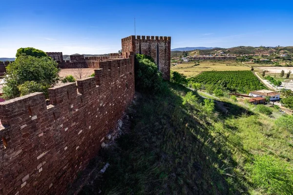 葡萄牙阿尔加维地区的Silves城堡 — 图库照片