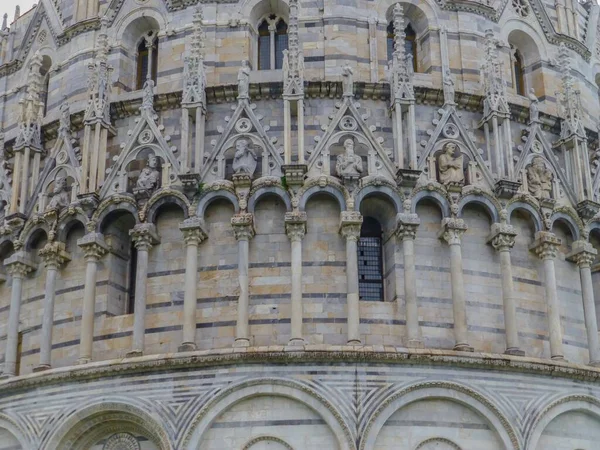 Primer Plano Del Edificio Piazza Dei Miracoli Pisa Italia — Foto de Stock