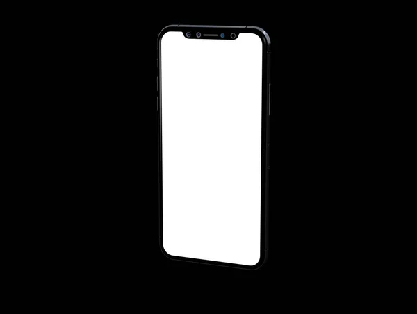 Întuneric Smartphone Digital Izolat Modern — Fotografie, imagine de stoc