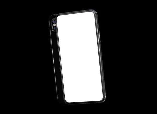 スマートフォンのデジタル隔離された3D背景 — ストック写真
