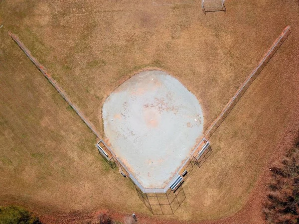 Luftaufnahme Eines Baseball Übungsplatzes — Stockfoto