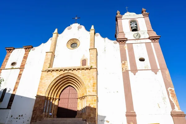 Fasáda Katedrály Silves Regionu Algarve Portugalsko — Stock fotografie