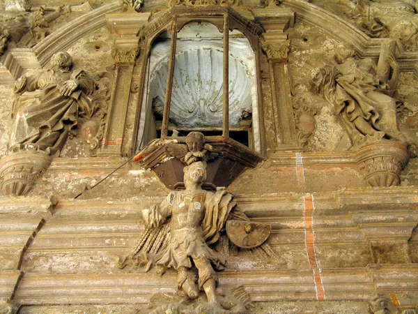 Eine Flache Aufnahme Eines Historischen Gebäudes Tudela Navarra Spanien — Stockfoto