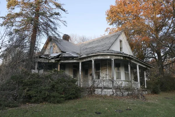 Memphis États Unis Nov 2019 Une Photo Une Maison Abandonnée — Photo