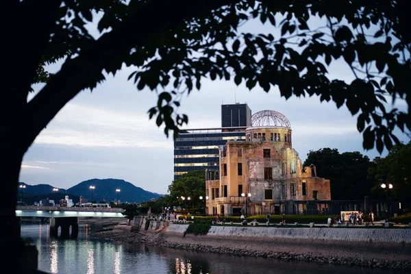Hiroshima Ιαπωνια Σεπτεμβρίου 2018 Ατομική Βόμβα Dome Είναι Ένα Διάσημο — Φωτογραφία Αρχείου