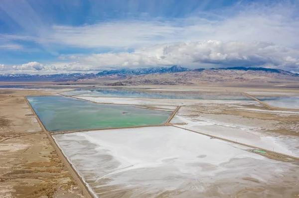 Silverpeak Nevada Vereinigte Staaten März 2020 Der Lithiumbetrieb Der Albemarle Stockfoto