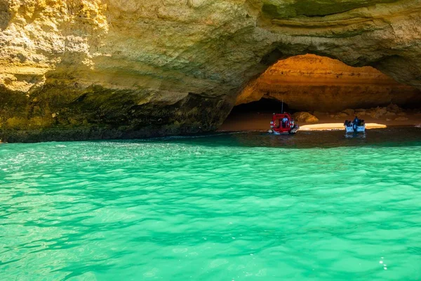 Grotta Benagil Lagoa Algarve Portogallo — Foto Stock