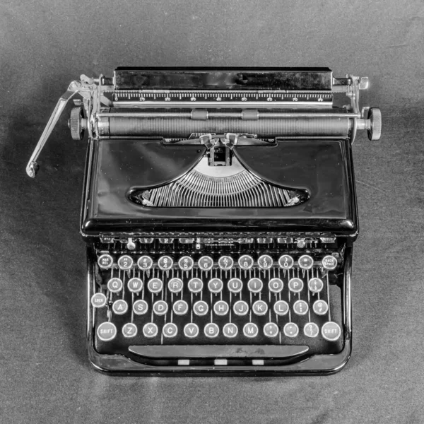 Beautiful Shot Vintage Antique Typewriter — Stock Photo, Image