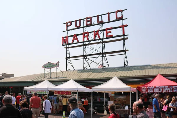 Seattle United States Jul 2018 Public Market Seattle — Stock Photo, Image