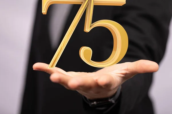 Anniversary Numbers Template Celebrating Anniversary Event Part — Stock Photo, Image