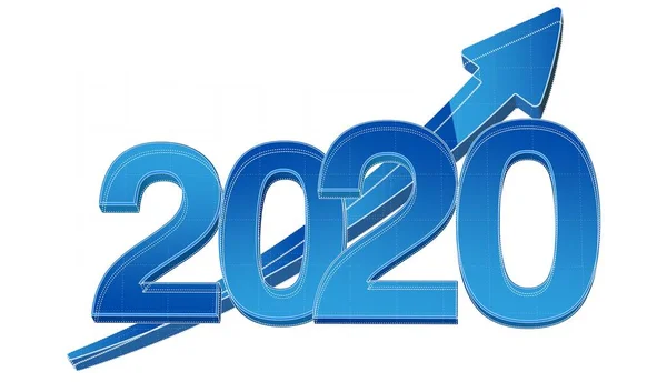 Affärslösning 2020 — Stockfoto