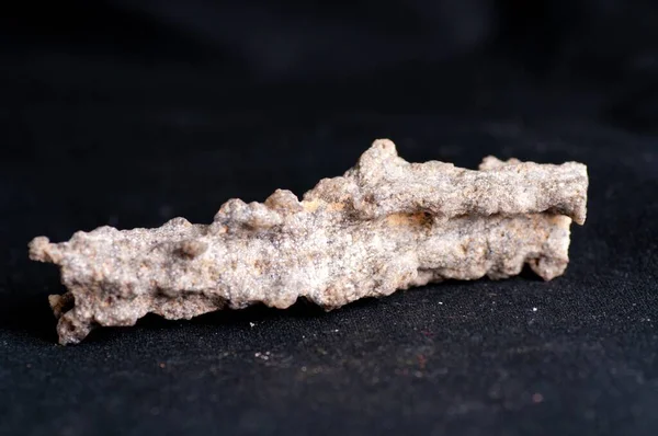 Close Fulgurite Lightning Stone — Stock Photo, Image