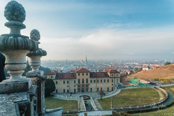 Villa Della Regina Torino Amazing View Torino City Italy — Stock Photo, Image