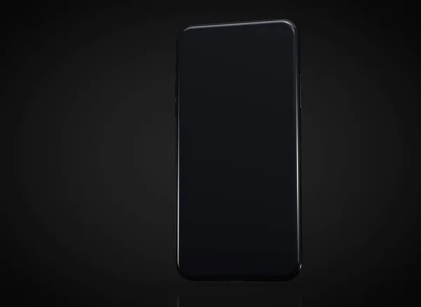 Nieuwe Smartphone Met Blanco Scherm Geïsoleerd — Stockfoto