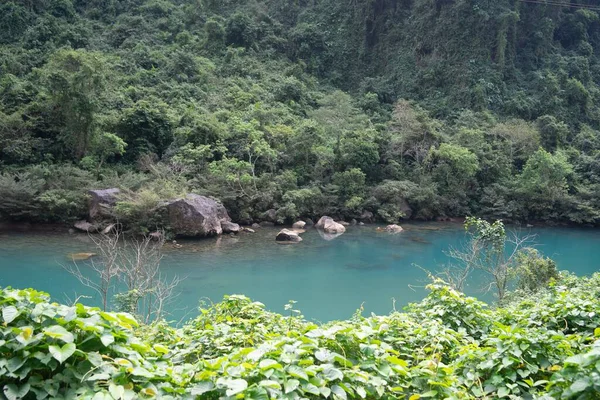Der Fluss Inmitten Des Phong Nha Bang Nationalparks Die Schönheit — Stockfoto