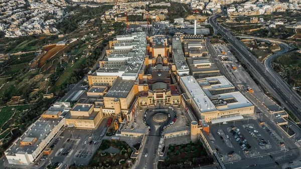 Flygbild Sjukhuset Mater Dei Malta — Stockfoto