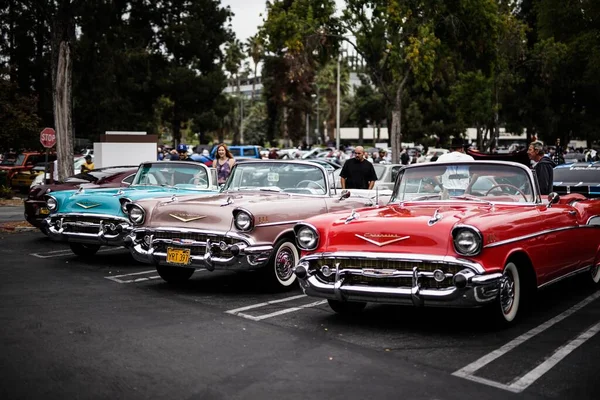 Лос Анджелес Объединенные Государства Ноября 2019 Красивые Автомобили Chevrolet Bel — стоковое фото