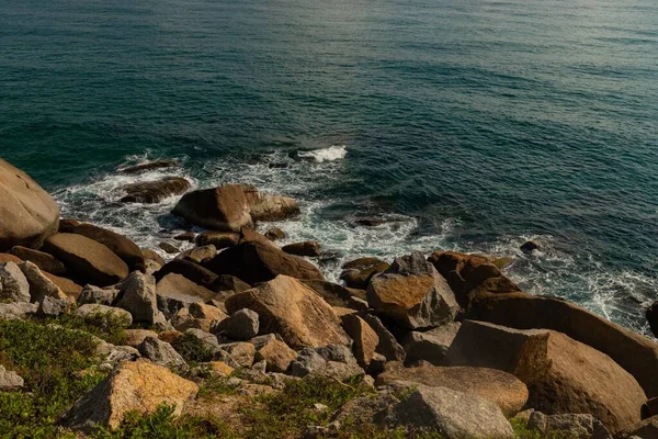 Bel Colpo Rocce Vicino Mare Vietnam — Foto Stock