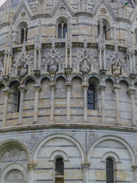 이탈리아 토스카나의 피사에 피사의 기울어진 세계유산 — 스톡 사진