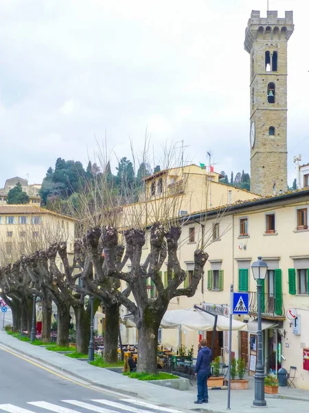 Fiesole History Village Florence Tuscany Italy Europe — 스톡 사진