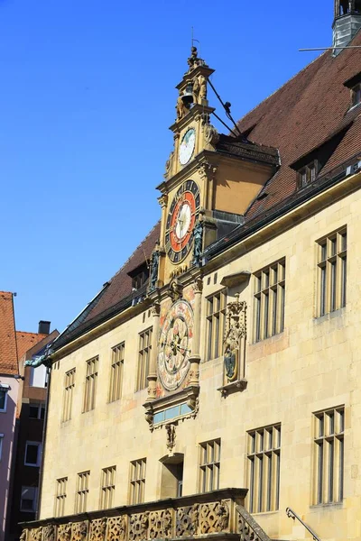 Das Berühmte Historische Rathaus Heilbronn Deutschland — Stockfoto