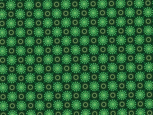 Eine Tapete Illustration Mit Grünen Abstrakten Formen Perfekter Hintergrund — Stockfoto