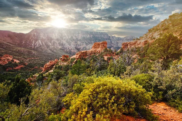 Gyönyörű Táj Sedona Arizona — Stock Fotó