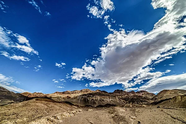 Egy Gyönyörű Felvétel Művészek Palette Death Valley Nemzeti Park Kaliforniában — Stock Fotó
