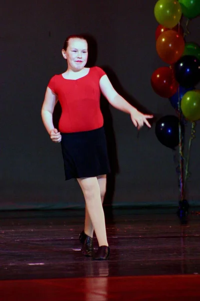 Memphis Spojené Státy Května 2006 Mladá Dívka Tančí Pódiu Tanečním — Stock fotografie