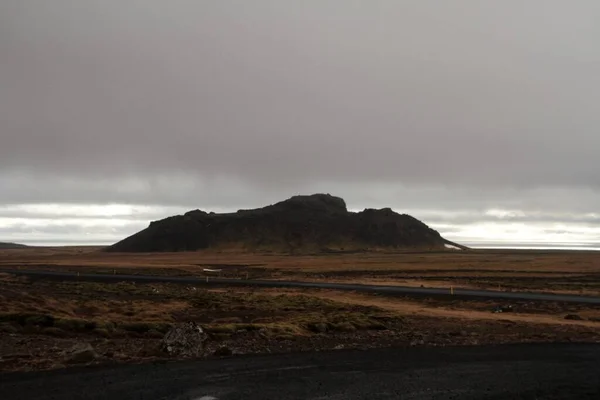 Fantastisk Utsikt Över Island Landskap Vackra Berg Bakgrund — Stockfoto