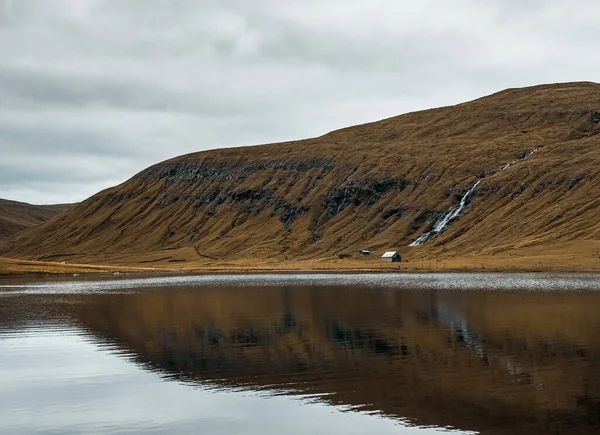 Tiro Bela Natureza Como Lago Montanhas — Fotografia de Stock