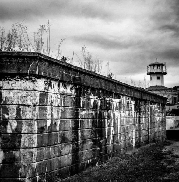 Снимок Тюрьмы Восточного Штата Филадельфии Пенсильвания — стоковое фото